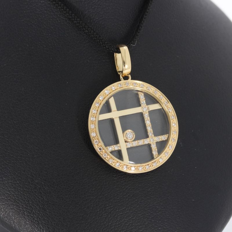Wert 1950 € Brillant Diamant Anhänger in 750er 18 K Gelbgold - 87905