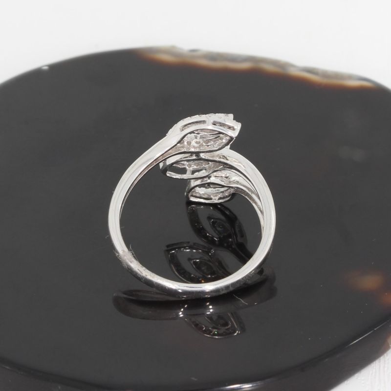 Wert 2390 € Brillant Ring (0,45 carat) in 750er 18 K Weißgold - 85149