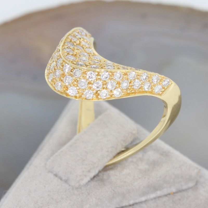 Sale! Wert 4490 € Brillant Ring (ca. 1,00 carat) in 750er 18 K Gelbgold - 86115