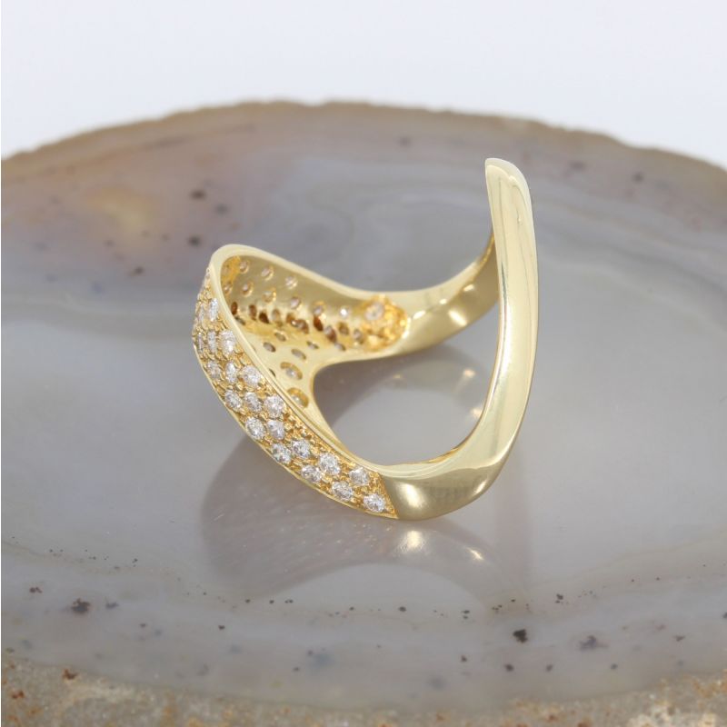 Sale! Wert 4490 € Brillant Ring (ca. 1,00 carat) in 750er 18 K Gelbgold - 86115