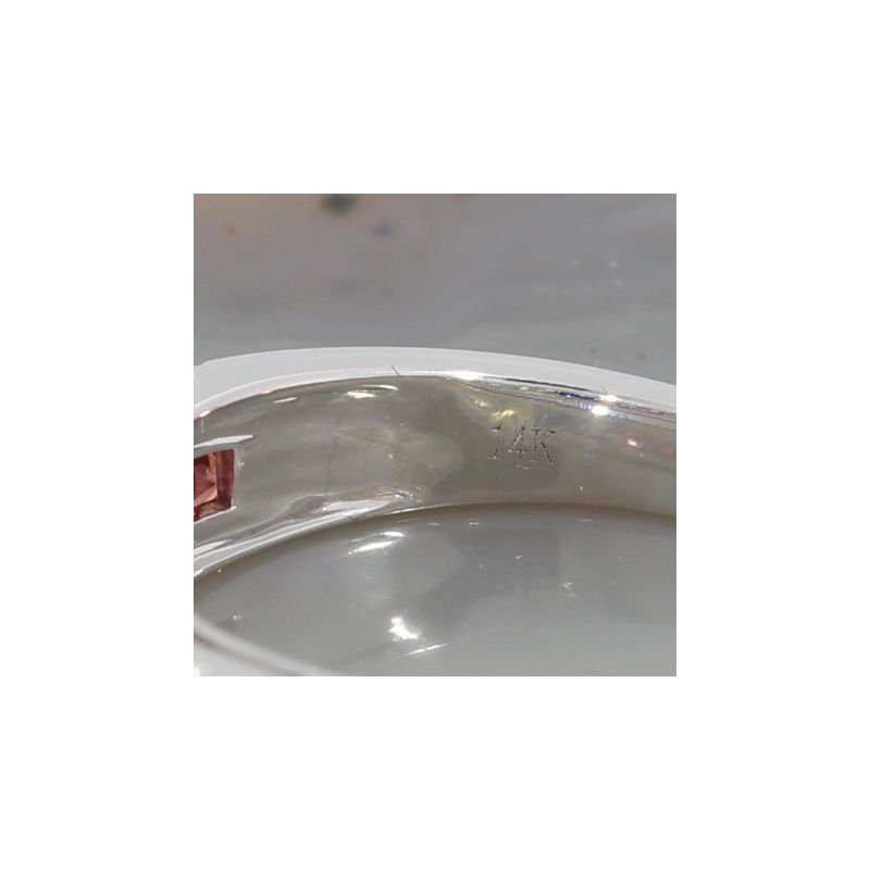 Wert 2390 € Brillant Saphir Ring in 585er 14 K Weißgold - H1526