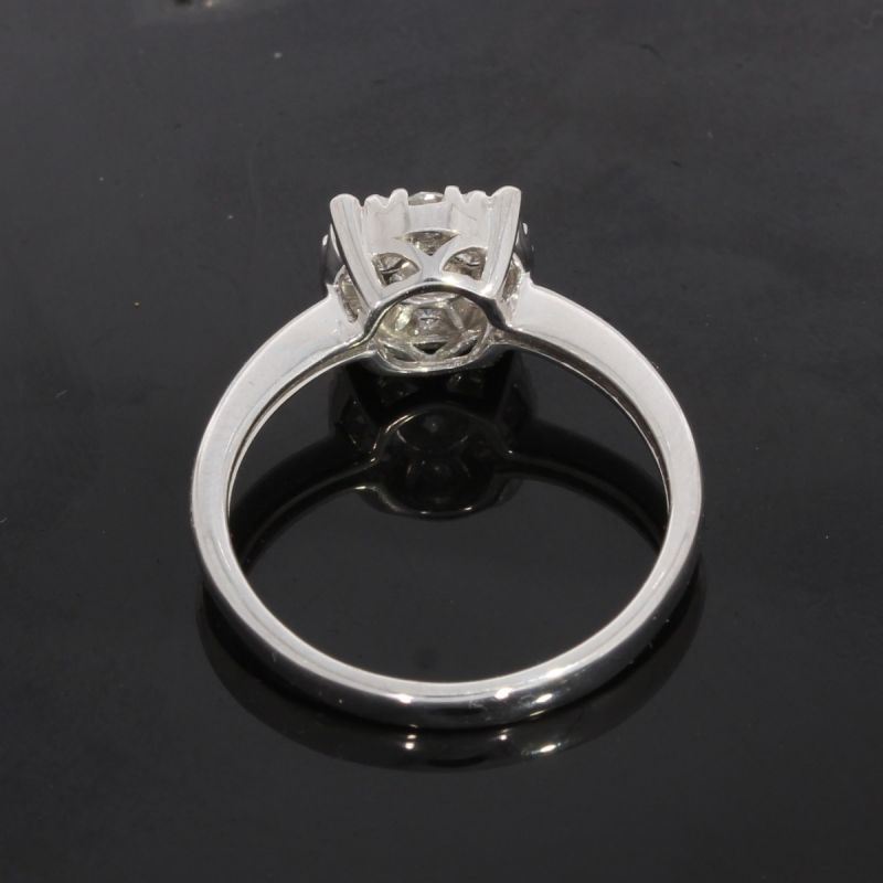 Wert 3050 € Brillant Ring (0,70 carat) in 750er 18 K Weißgold - 86879