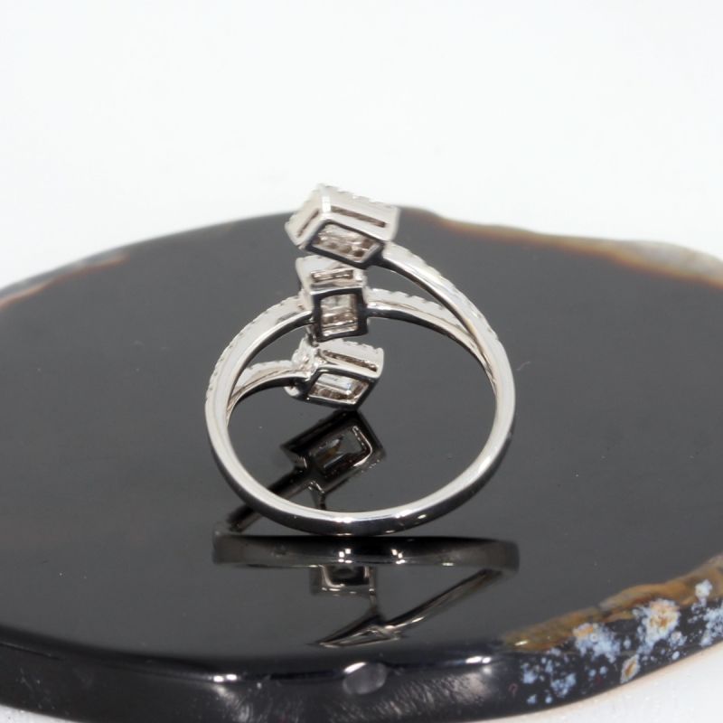 Wert 3850 € Brillant Diamant Ring in 750er 18 K Weißgold - 86888
