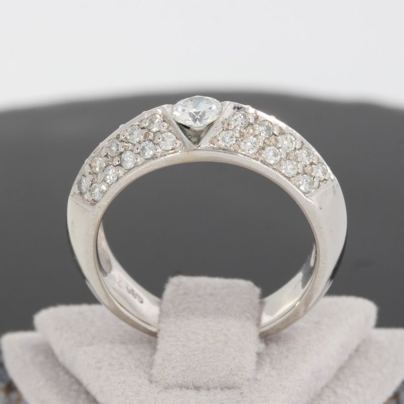 Wert 3200 € Brillant Ring (ca. 0,91 carat) in 585er 14 K Weißgold - 86896