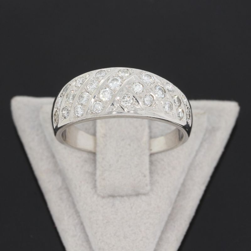 Wert 2990 € Brillant Ring (ca. 1,00 carat) in 585er 14 K Weißgold - 86897