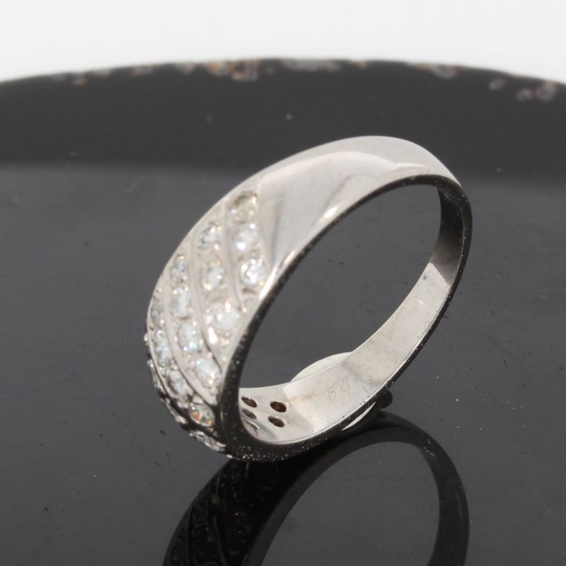 Wert 2990 € Brillant Ring (ca. 1,00 carat) in 585er 14 K Weißgold - 86897