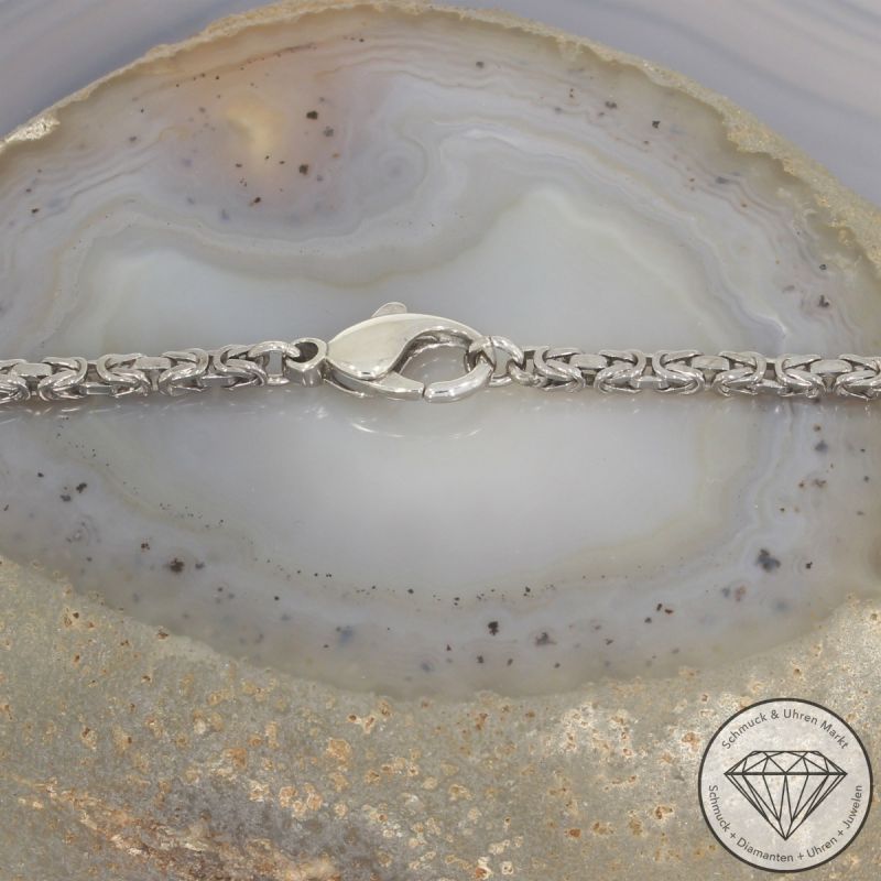 Wert 14490 € Diamant Königs Collier Kreuz in 750er 18 K Weißgold - 86939