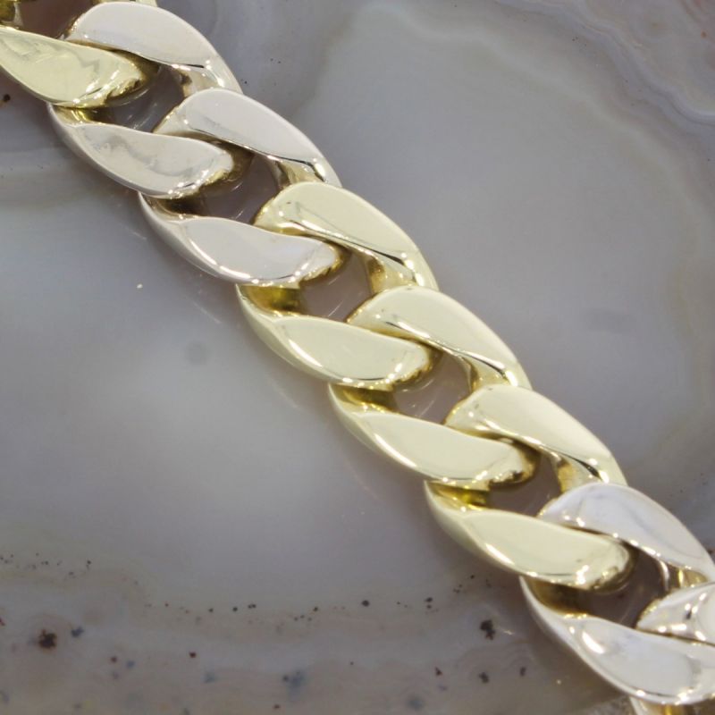 Wert 12290 € Bicolor Brillant Panzer Armband (ca. 1,50 carat) in 585er 14 K Gold - 86949