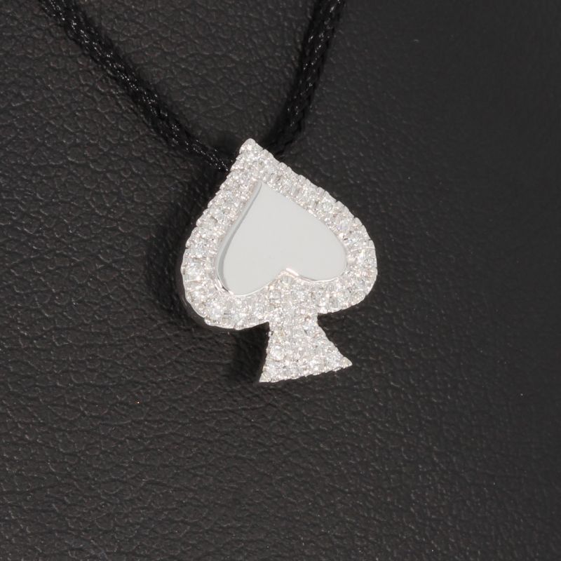 Wert 890 € Brillant Anhänger (0,16 carat) in 585er 14 K Weißgold - 87078