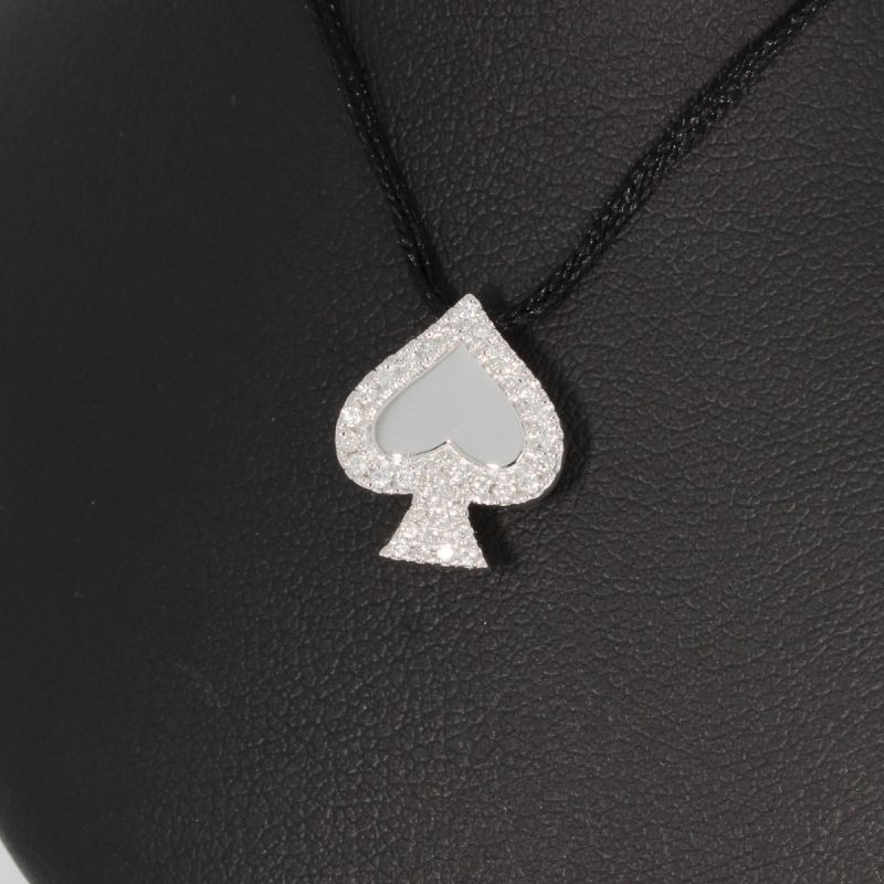 Wert 890 € Brillant Anhänger (0,16 carat) in 585er 14 K Weißgold - 87078