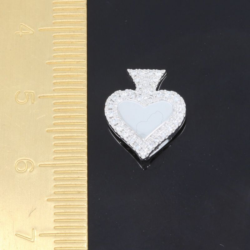 Wert 890 € Brillant Anhänger (0,16 carat) in 585er 14 K Weißgold - 87078
