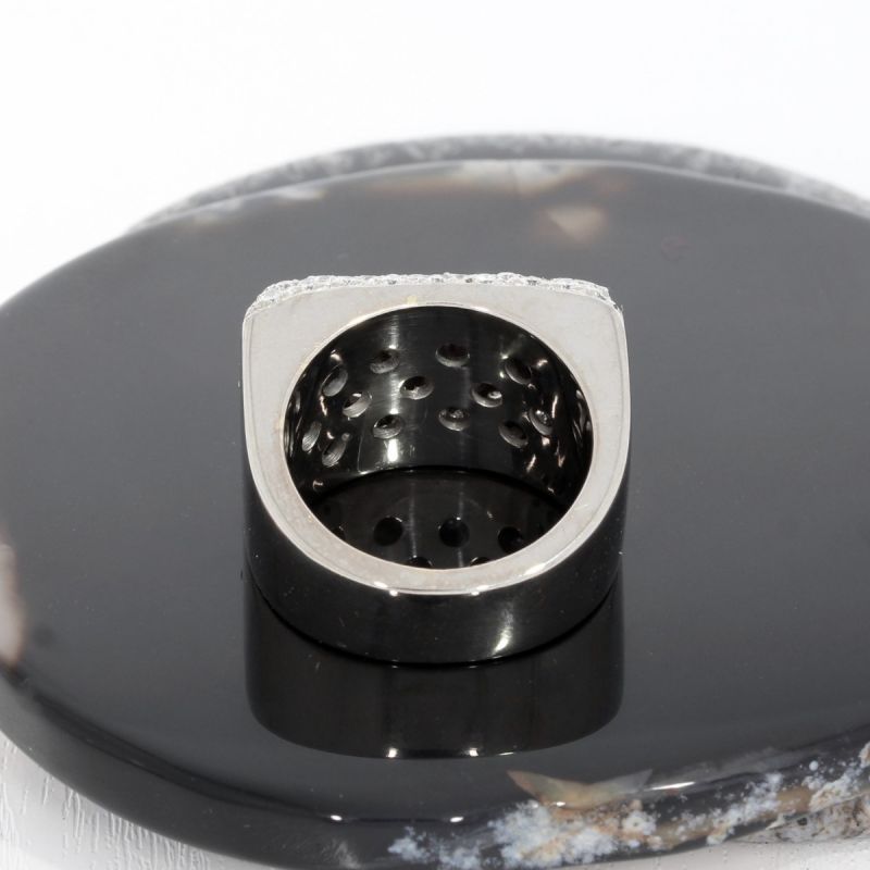 Wert 11200 € Brillant Ring (ca. 4,70 carat) in 750er 18 K Weißgold - 87538