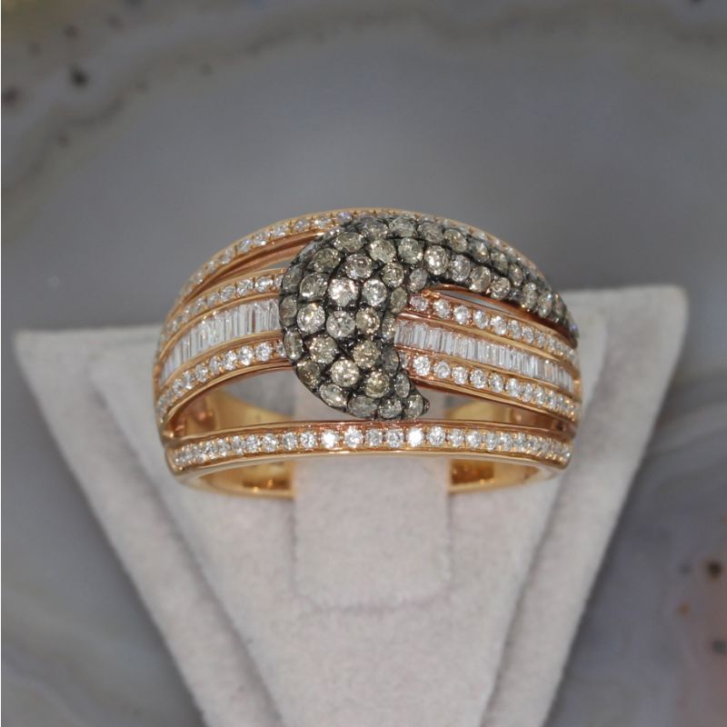 Wert 4490 € Brillant Diamant Ring in 750er 18 K Rosegold - 87730