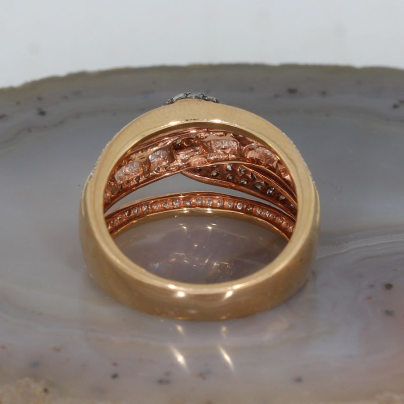 Wert 4490 € Brillant Diamant Ring in 750er 18 K Rosegold - 87730