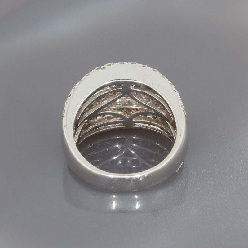Wert 6790 € Brillant Ring (2,60 carat) in 750er 18 K Weißgold - 87740
