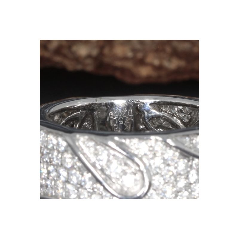 Wert 6990 € Brillant Ring (2,00 carat) in 750er 18 K Weißgold - 87773