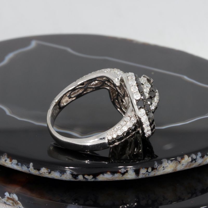 Sale! Wert 6850 € Brillant Diamant Smaragd Ring Schlange in 750er 18 K Weißgold - 87805