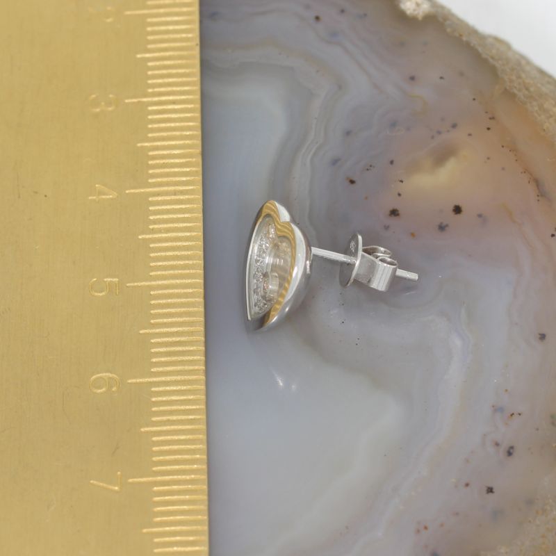 Sale! Wert 2350 € Brillant Diamant Ohrstecker in750er 18 K Weißgold - 87883