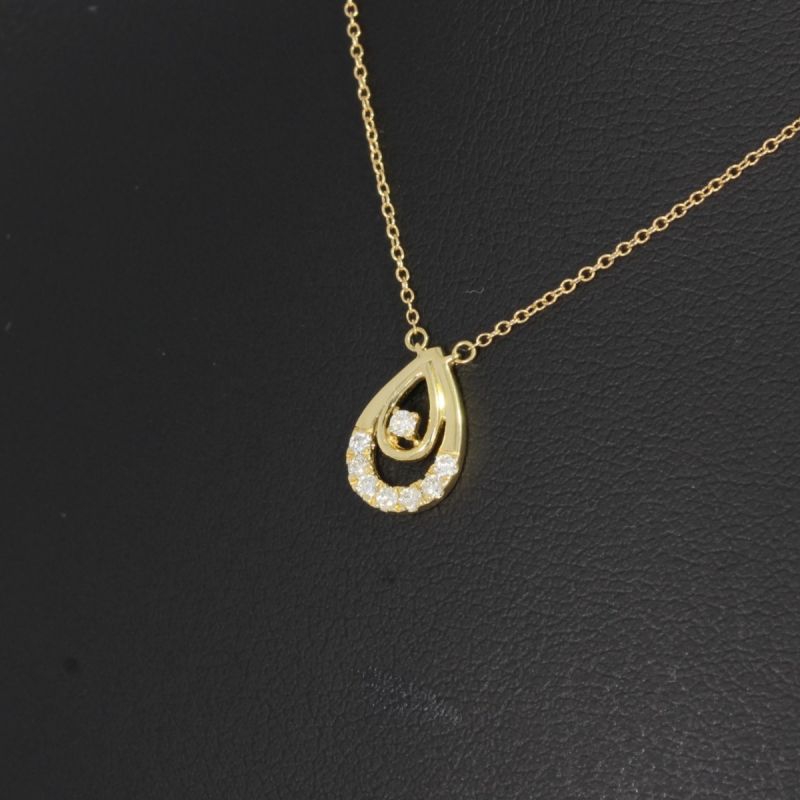 Wert 750 € Brillant Collier (0,08 carat) in 750er 18 K Gelbgold - 87919