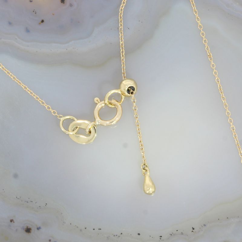 Wert 750 € Brillant Collier (0,08 carat) in 750er 18 K Gelbgold - 87919