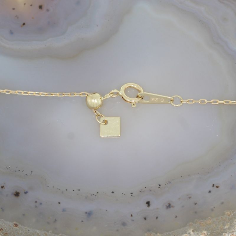 Sale! Wert 2490 € Brillant Anhänger & Kette (0,28 carat) in 750er 18 K Gelbgold - H1510