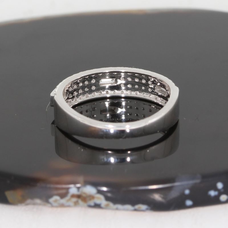 Wert 3180 € Brillant Diamant Ring in 750er 18 K Weißgold - H1538