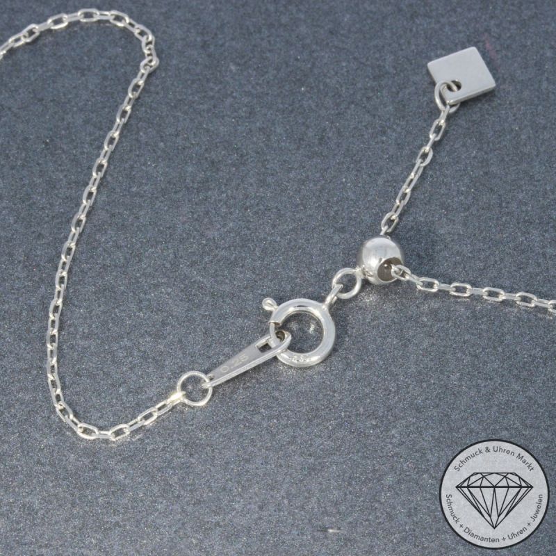 Wert 1990 € Brillant Collier (0,26 carat) in 750er 18 K Weißgold - 88150