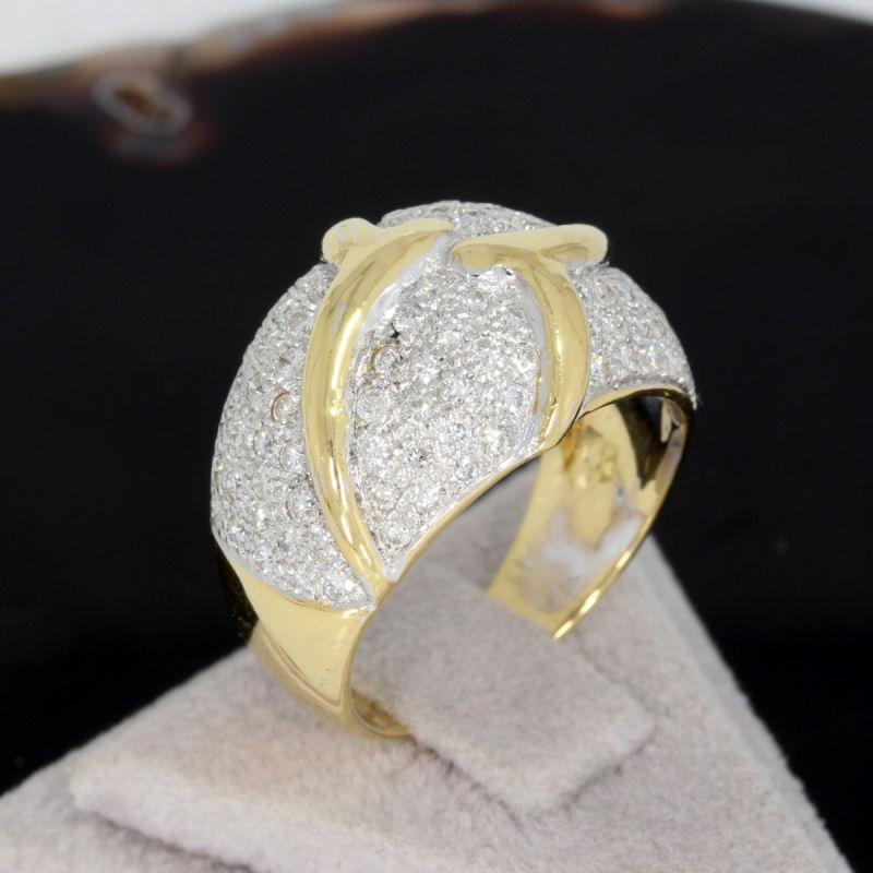 Wert 2910 € Brillant Ring (ca. 1,00 carat) in 750er 18 K Gelbgold - 88587