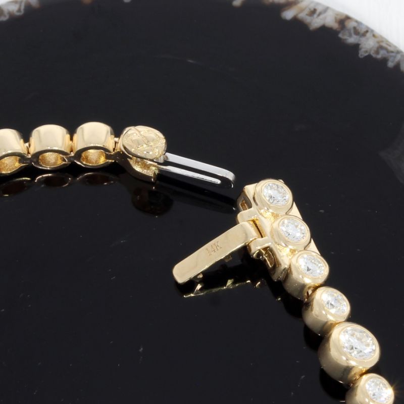 Wert 12850 € Brillant Armband (3,00 carat) in 585er 14 K Gelbgold - H1501