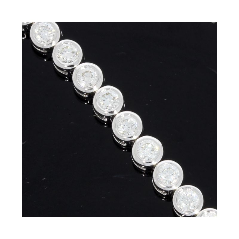 Wert 12850 € Brillant Armband (3,00 carat) in 585er 14 K Weißgold - H420