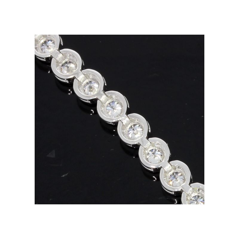 Wert 12850 € Brillant Armband (3,00 carat) in 585er 14 K Weißgold - H420