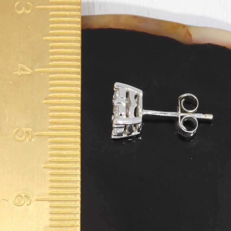 Wert 4400 € Brillant Ohrringe (ca. 1,00 carat) in 585er 14 K Weißgold - 88770