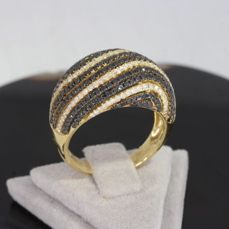 Wert 3610 € Brillant Diamant Ring in 750er 18 K Gelbgold - 89391