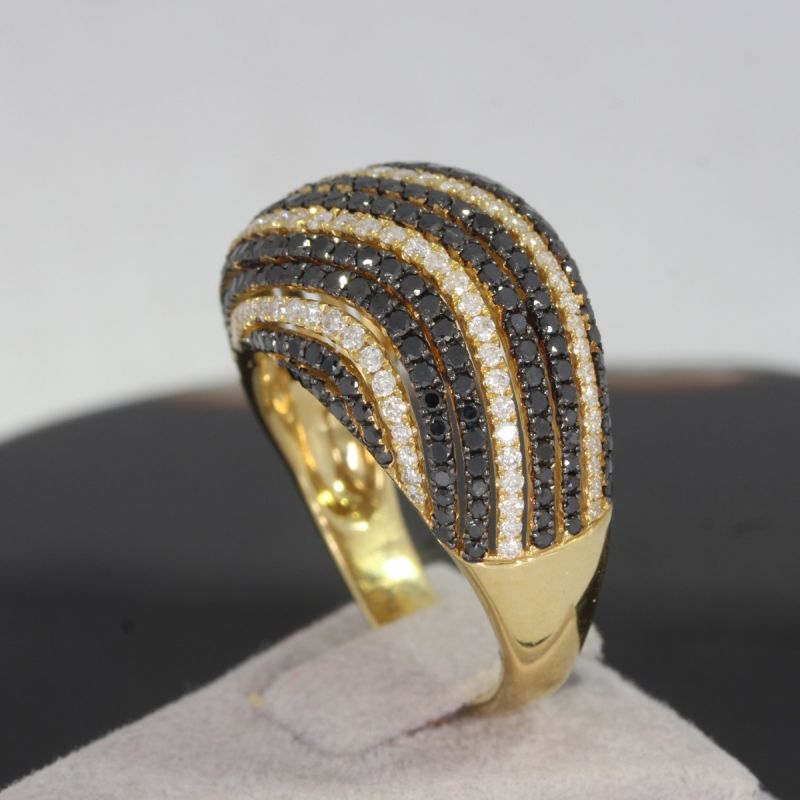 Wert 3610 € Brillant Diamant Ring in 750er 18 K Gelbgold - 89391