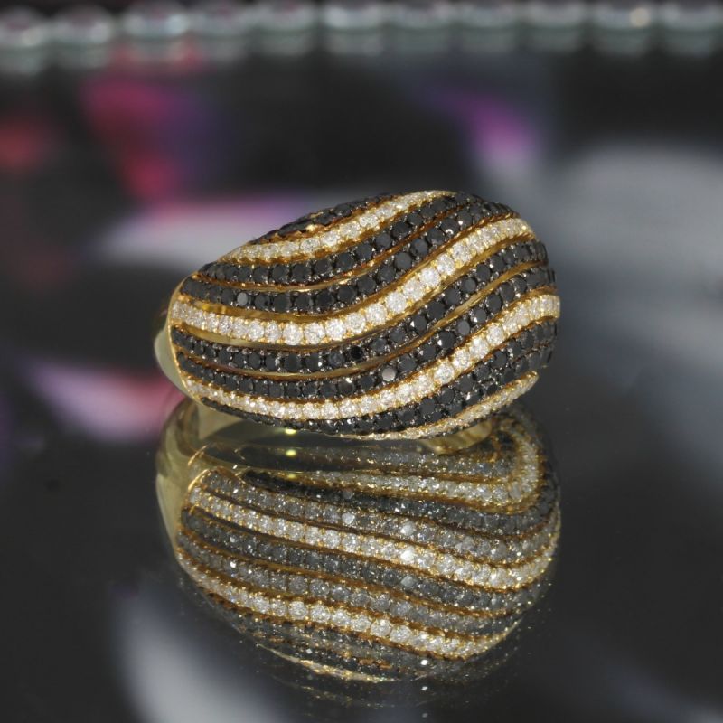 Wert 3610 € Brillant Diamant Ring in 750er 18 K Gelbgold - 89391