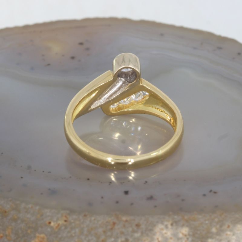 Sale! Wert 1950 € Brillant Ring (ca. 0,34 carat) in 750er 18 K Gelbgold - 89550