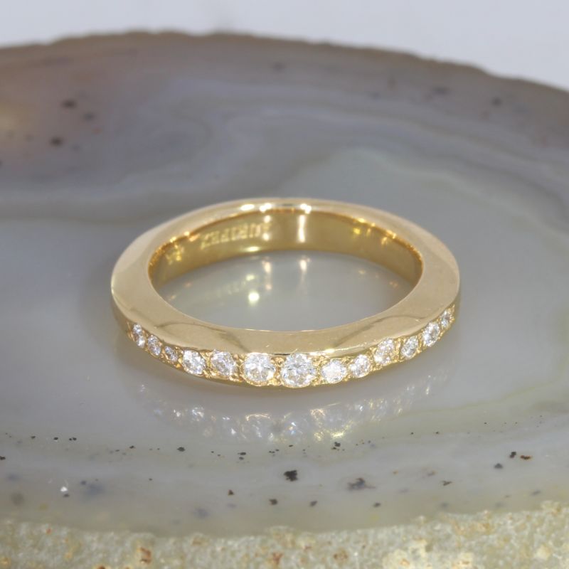 Sale! Wert 1990 € Brillant Ring (ca. 0,26 carat) in 750er 18 K Gelbgold - 89945