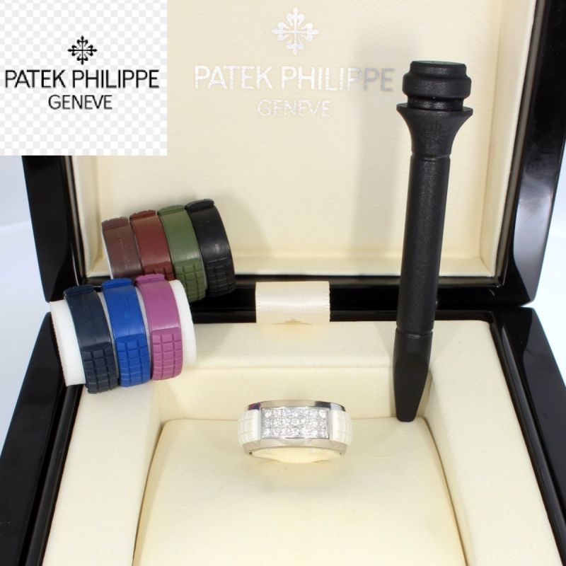 PATEK PHILIPPE Aquanaut Luce Brillant Ring in 750er 18 K Weißgold - 90491