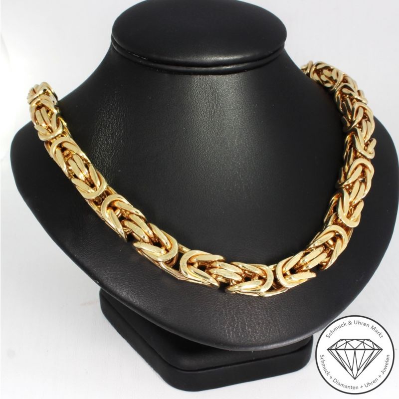 Wert 44870 € Königs Kette (263,90 g) in 585er 14 K Gelbgold - 90603