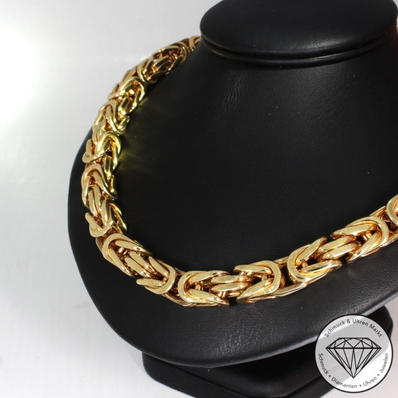 Wert 44870 € Königs Kette (263,90 g) in 585er 14 K Gelbgold - 90603