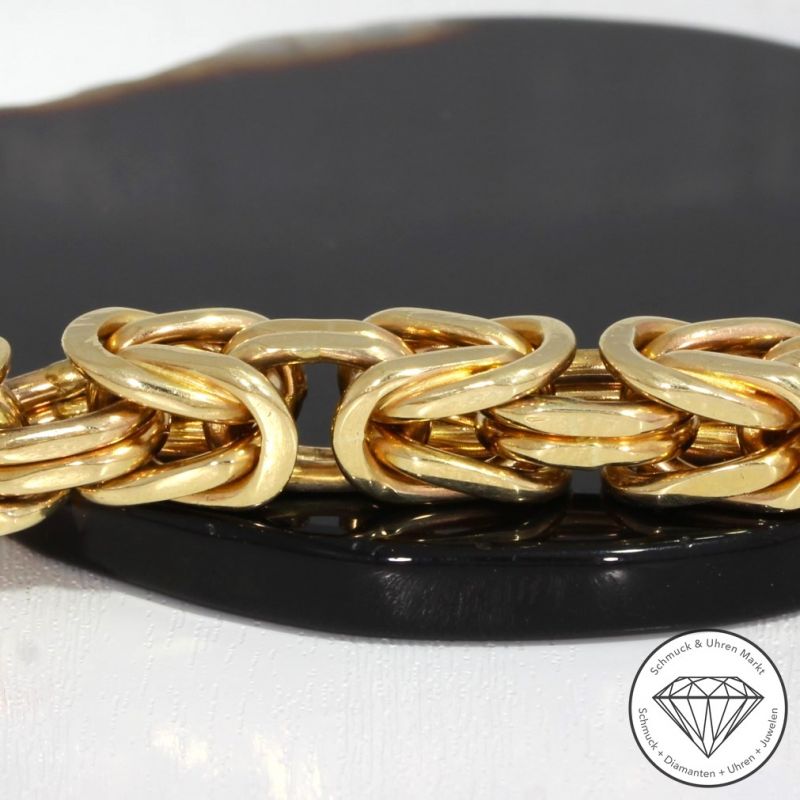 Wert 44870 € Königs Kette (263,90 g) in 585er 14 K Gelbgold - 90603