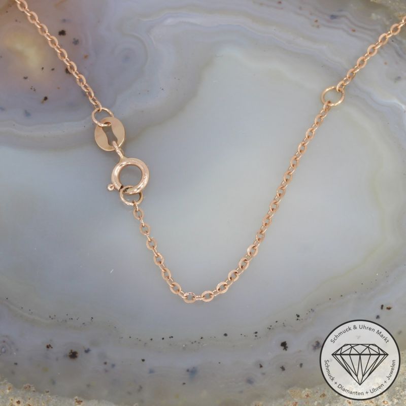 Sale! Wert 1150 € Diamant Collier in 750er 18 K Rosegold - 91507