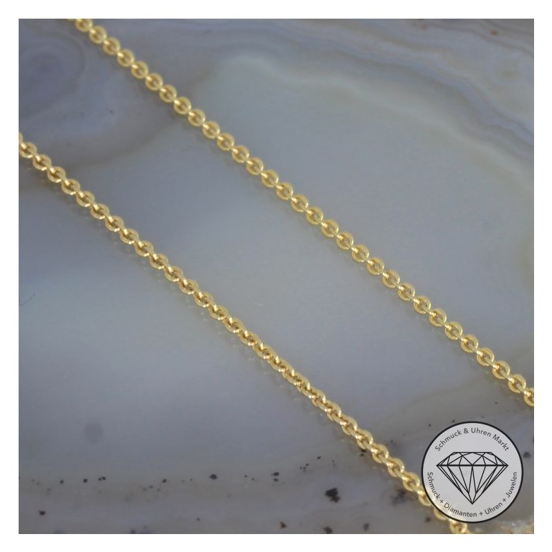 Wert 1300 € Brillant Collier (0,20 carat) in 585er 14 K Gelbgold - 91579