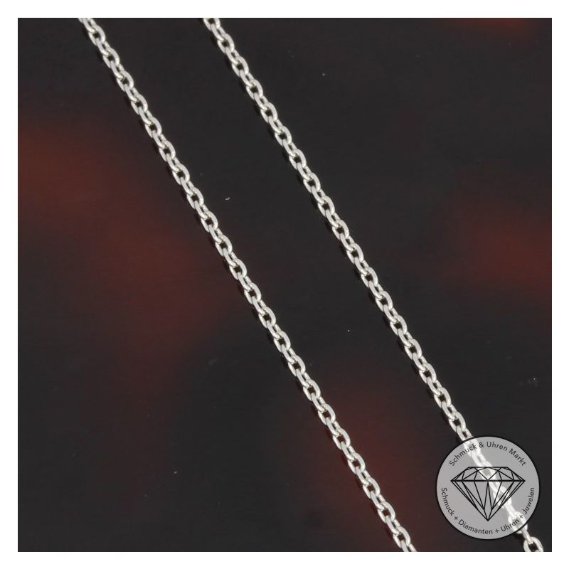 Wert 5470 € Solitär Brillant Anhänger mit Kette (0,74 carat) in 750er 18 K Weißgold - H1712