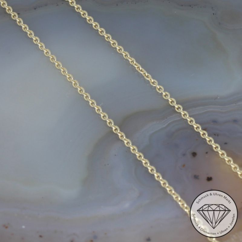 Wert 2100 € Bicolor Diamant Anhänger & Kette in 585er 14 K Gold - H1004