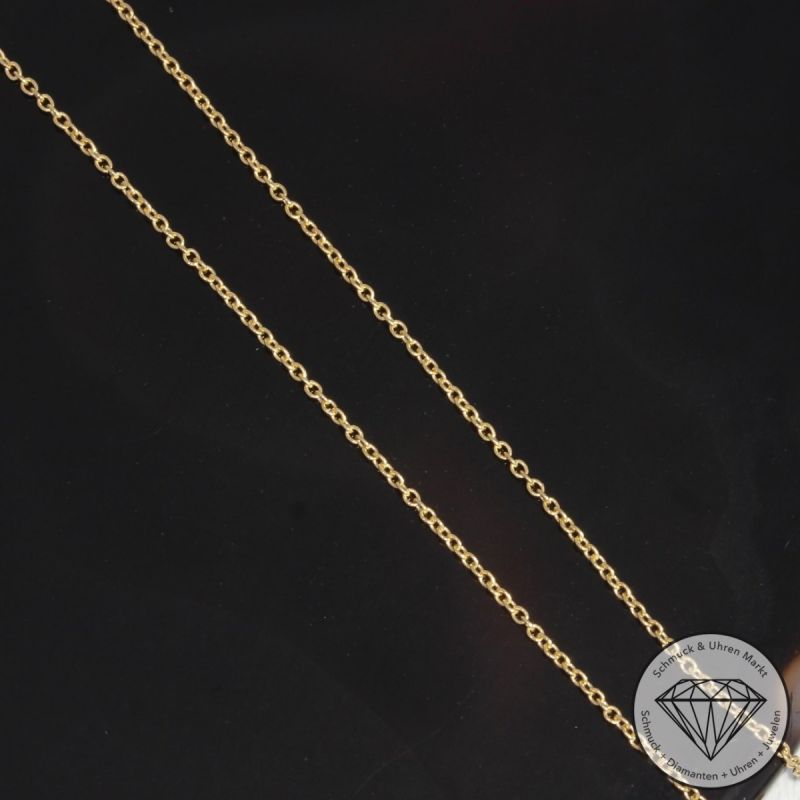 Wert 1250 € Brillant Topas Peridot Collier in 750er 18 K Gelbgold - 91835