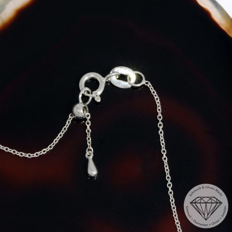 Wert 1150 € Brillant Collier (0,20 carat) in 585er 14 K Weißgold - 91864