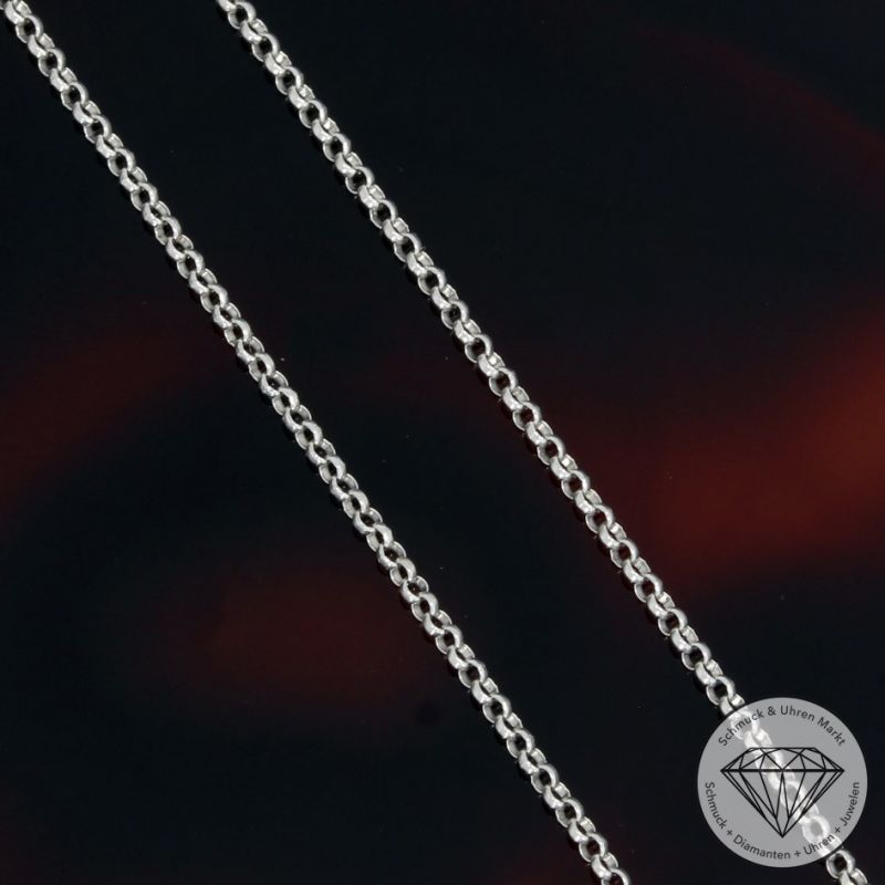 Wert 2850 € Brillant Anhänger & Kette (0,35 carat) in 750er 18 K Weißgold - 91871
