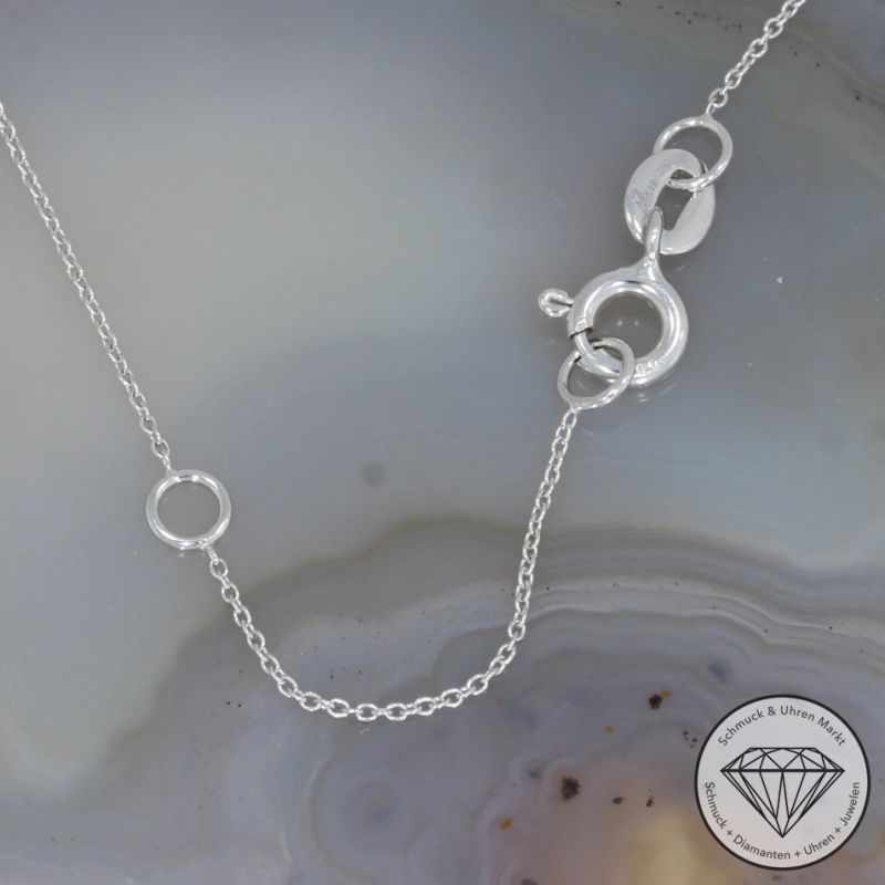 Wert 1390 € Brillant Collier (0,20 carat) in 750er 18 K Weißgold - 91872