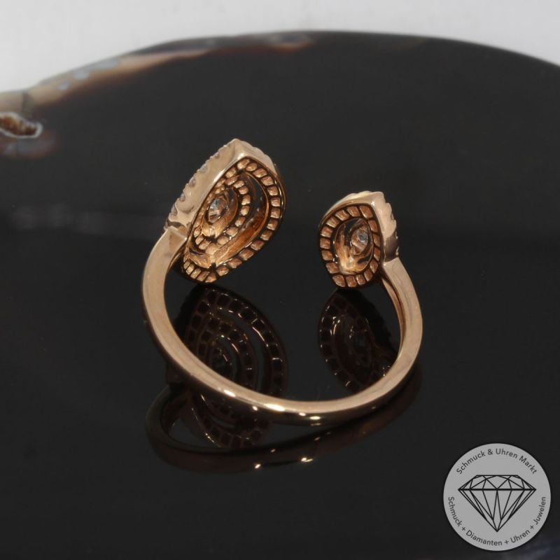 Wert 1790 € Brillant Ring (0,50 carat) in 750er 18 K Rosegold - 92074